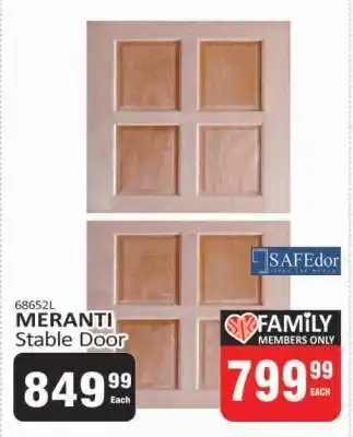 KitKat Cash and Carry MERANTI Stable Door offer