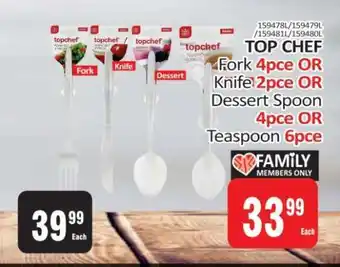 KitKat Cash and Carry TOP CHEF Fork/Knife/Dessert Spoon/Teaspoon offer