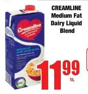Boxer CREAMLINE Medium Fat Dairy Liquid Blend offer