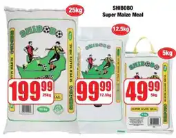 Boxer SHIBOBO Super Maize Meal 25kg offer