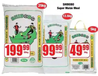 Boxer SHIBOBO Super Maize Meal 25kg offer