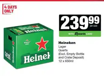 Spar Tops HEINEKEN offer
