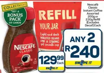 Pick n Pay Hypermarket Nescafé Classic Instant Coffee offer