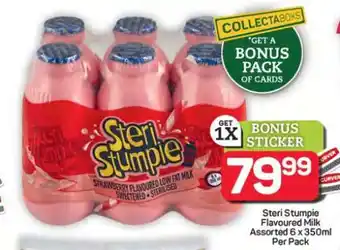 Pick n Pay Hypermarket Steri Stumpie Flavoured Milk offer