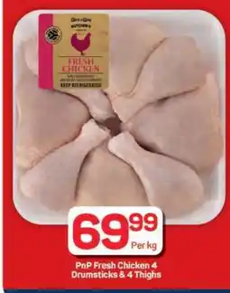 Pick n Pay Hypermarket PnP Fresh Chicken 4 Drumsticks & 4 Thighs offer