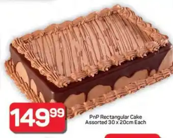 Pick n Pay Hypermarket PnP Rectangular Cake offer
