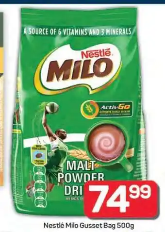 Pick n Pay Hypermarket Nestlé Milo Gusset Bag 500g offer