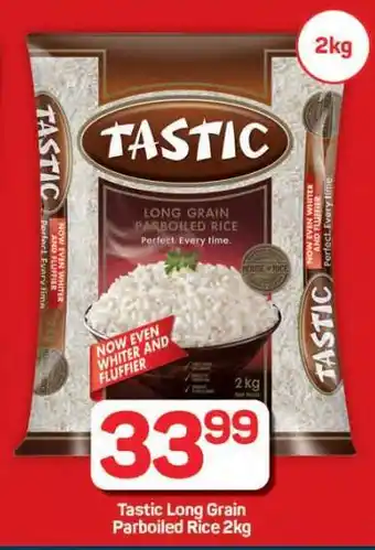 Pick n Pay Hypermarket Tastic Long Grain Parboiled Rice-2kg offer