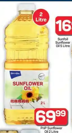 Pick n Pay Hypermarket PnP Sunflower Oil 2 Litre offer