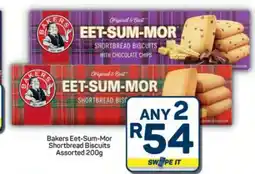 Pick n Pay Hypermarket Bakers Eet-Sum-Mor Shortbread Biscuits offer