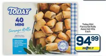 Pick n Pay Hypermarket Today Mini Flavoured Rolls Assorted 40s offer