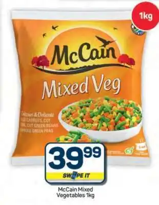 Pick n Pay Hypermarket McCain Mixed Vegetables 1kg offer
