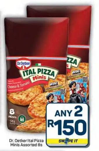 Pick n Pay Hypermarket Dr Oetker Ital Pizza Minis Assorted 8s offer