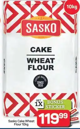 Pick n Pay Hypermarket Sasko Cake Wheat Flour 10kg offer
