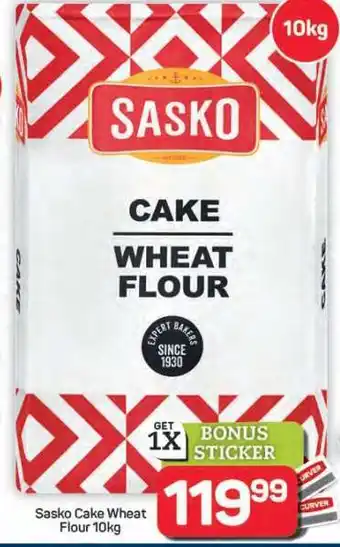 Pick n Pay Hypermarket Sasko Cake Wheat Flour 10kg offer