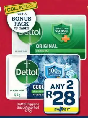 Pick n Pay Hypermarket Dettol Hygiene Soap Assorted 175g offer