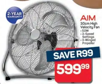 Pick n Pay Hypermarket AIM 30cm High Velocity Fan offer