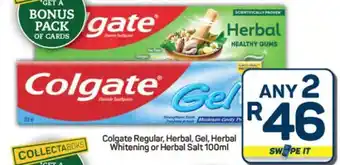Pick n Pay Hypermarket Colgate Toothpaste offer