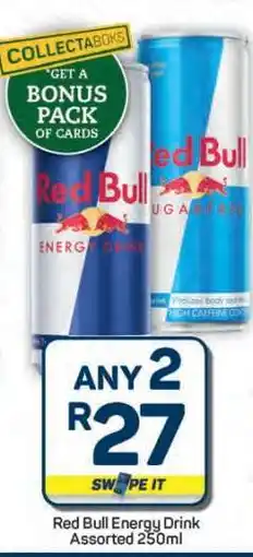 Pick n Pay Hypermarket Red Bull Energy Drink Assorted 250ml offer