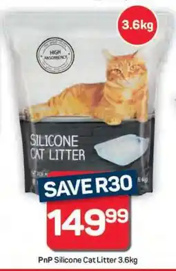 Pick n Pay Hypermarket PnP Silicone Cat Litter 3.6kg offer