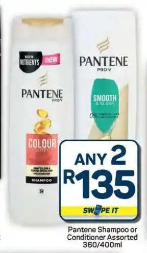 Pick n Pay Hypermarket Pantene Shampoo or Conditioner offer