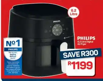 Pick n Pay Hypermarket PHILIPS 6.2 Litre Digital Air Fryer offer