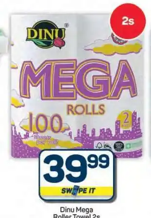 Pick n Pay Hypermarket Dinu Mega Roller Towel 2s offer