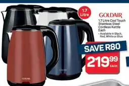 Pick n Pay Hypermarket Goldair Kettle offer