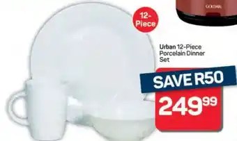 Pick n Pay Hypermarket Urban 12-Piece Porcelain Dinner Set offer