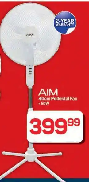 Pick n Pay Hypermarket AIM 40cm Pedestal Fan offer