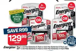 Pick n Pay Hypermarket Energizer Max Batteries offer