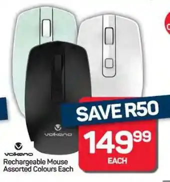 Pick n Pay Hypermarket Volkano Rechargeable Mouse offer