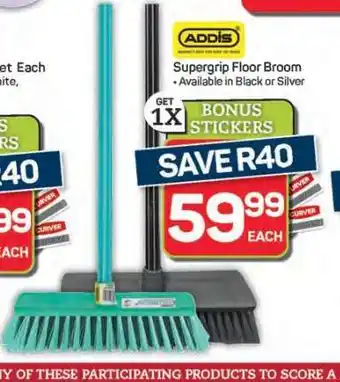 Pick n Pay Hypermarket Supergrip Floor Broom offer