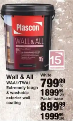 Mica Plascon Wall & All offer