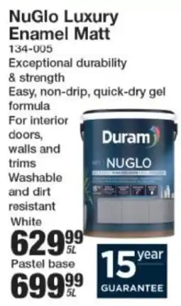 Mica Duram NuGlo Luxury Enamel Matt offer
