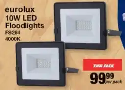 Mica Eurolux 10W LED Floodlights offer