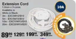 Mica Extension Cord offer