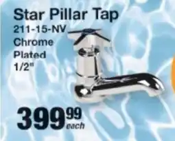 Mica Cobra Star Pillar Tap offer