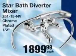 Mica Cobra Star Bath Diverter Mixer offer