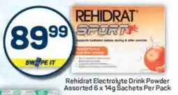Pick n Pay Rehidrat Electrolyte Drink Powder Assorted Sachets offer