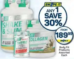 Pick n Pay Body Fit Products Assorted offer