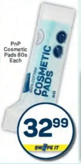 Pick n Pay PnP Cosmetic Pads offer