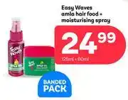 PEP Easy Waves Amla Hair Food + Moisturising Spray - 120ml + 60ml offer