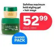 PEP Sofnfree Maximum Hold Styling Gel + Hair Mayo (250ml + 125ml) offer