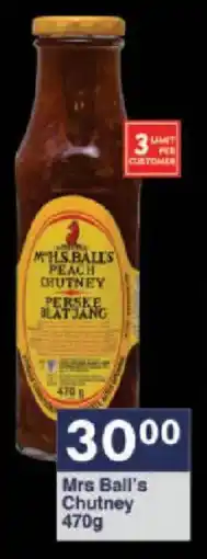 President Hyper Mrs Ball's Chutney offer