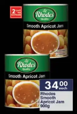 President Hyper Rhodes Smooth Apricot Jam offer