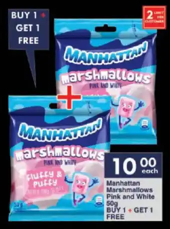 President Hyper Manhattan Marshmallows Pink and White offer