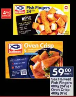 President Hyper Sea Harvest Fish Fingers/ Oven Crisp offer