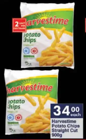 President Hyper Harvestime Potato Chips Straight Cut offer