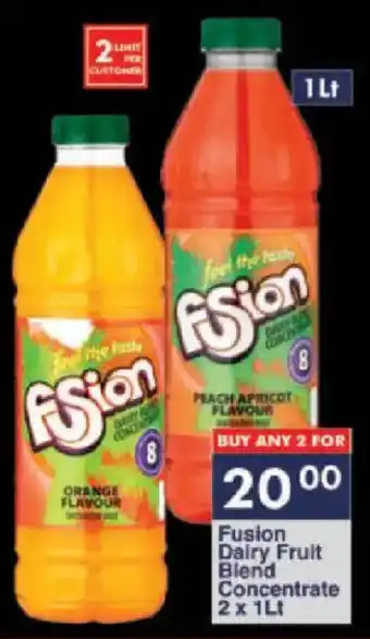 President Hyper Fusion Dairy Fruit Blend Concentrate offer